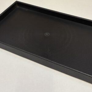 PLastic Moulded Trays in black (6013) or (6014)