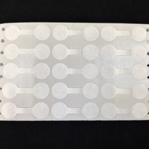 long White Dumbbells self-adhesive stickers, labels for jewellery displays